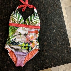 Prana One Piece Swimsuit, Size Small